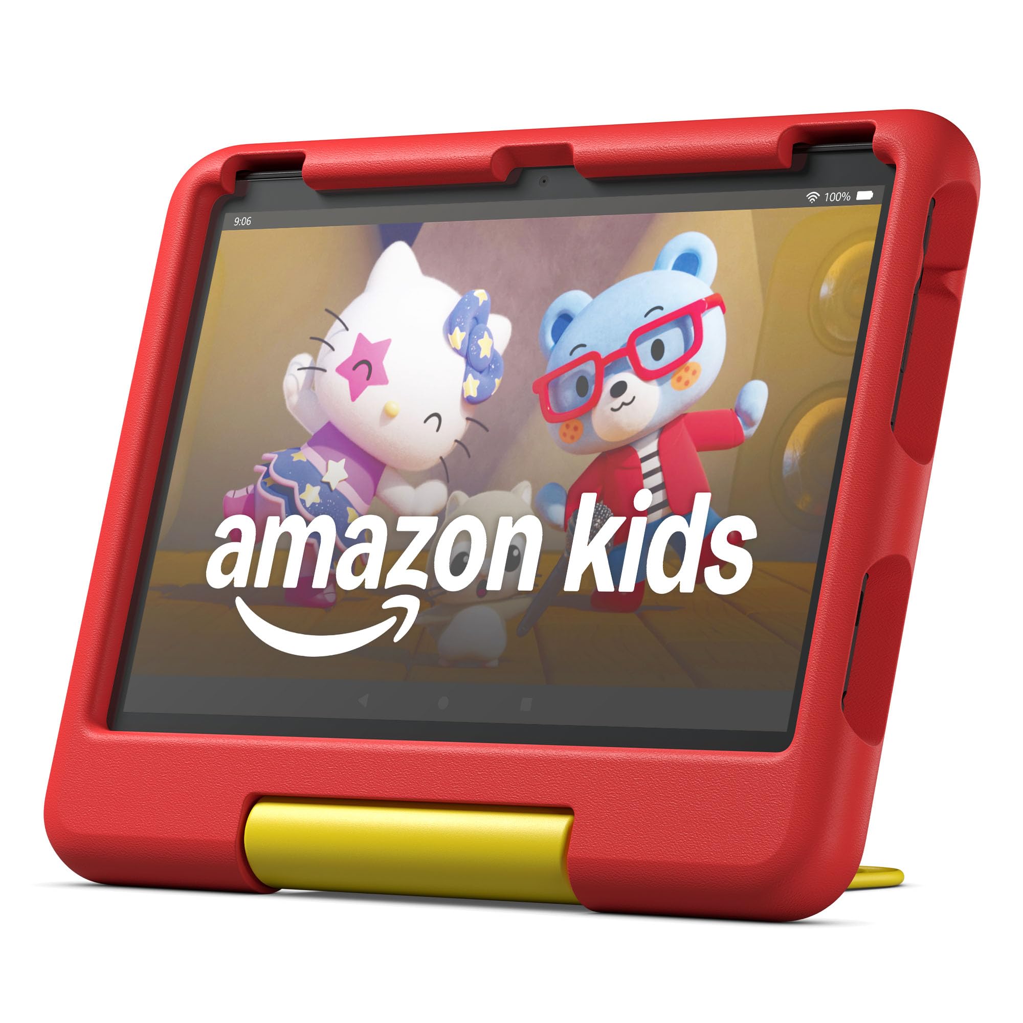 Amazon Fire HD 10 Kids tablet (newest model) ages 3-7 | Bright 10.1" HD screen with included ad-free and exclusive content, robust parental controls, 13-hr battery, 32 GB, Blue