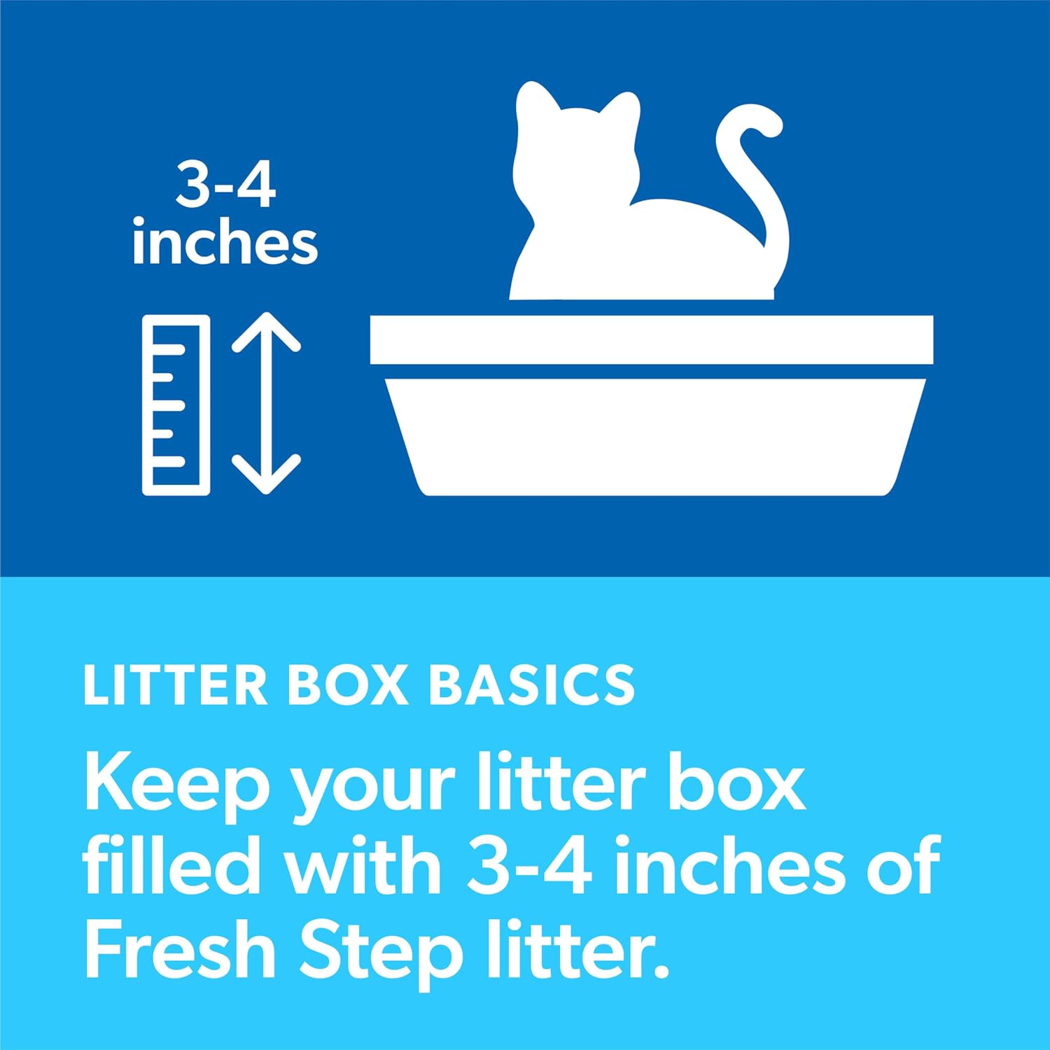 Fresh Step Odor Shield Multi Cat Clumping Cat Litter with Febreze Freshness, Low Dust, Odor Control with Ammonia Block Technology, Compatible in Automatic Litter Boxes, 14 lb.