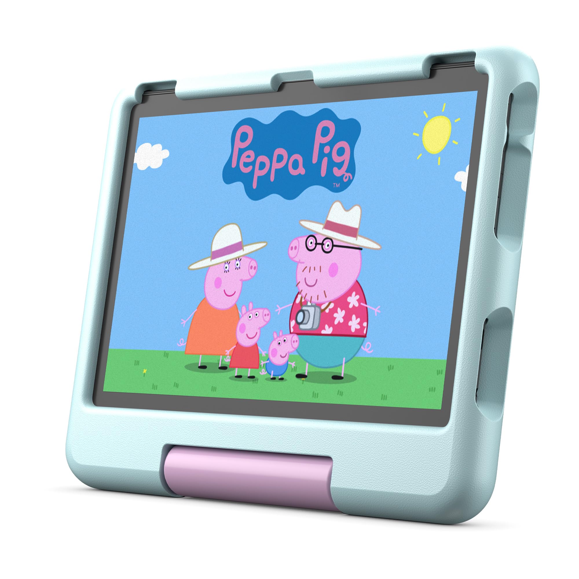 Amazon Fire HD 10 Kids tablet (newest model) ages 3-7 | Bright 10.1" HD screen with included ad-free and exclusive content, robust parental controls, 13-hr battery, 32 GB, Blue