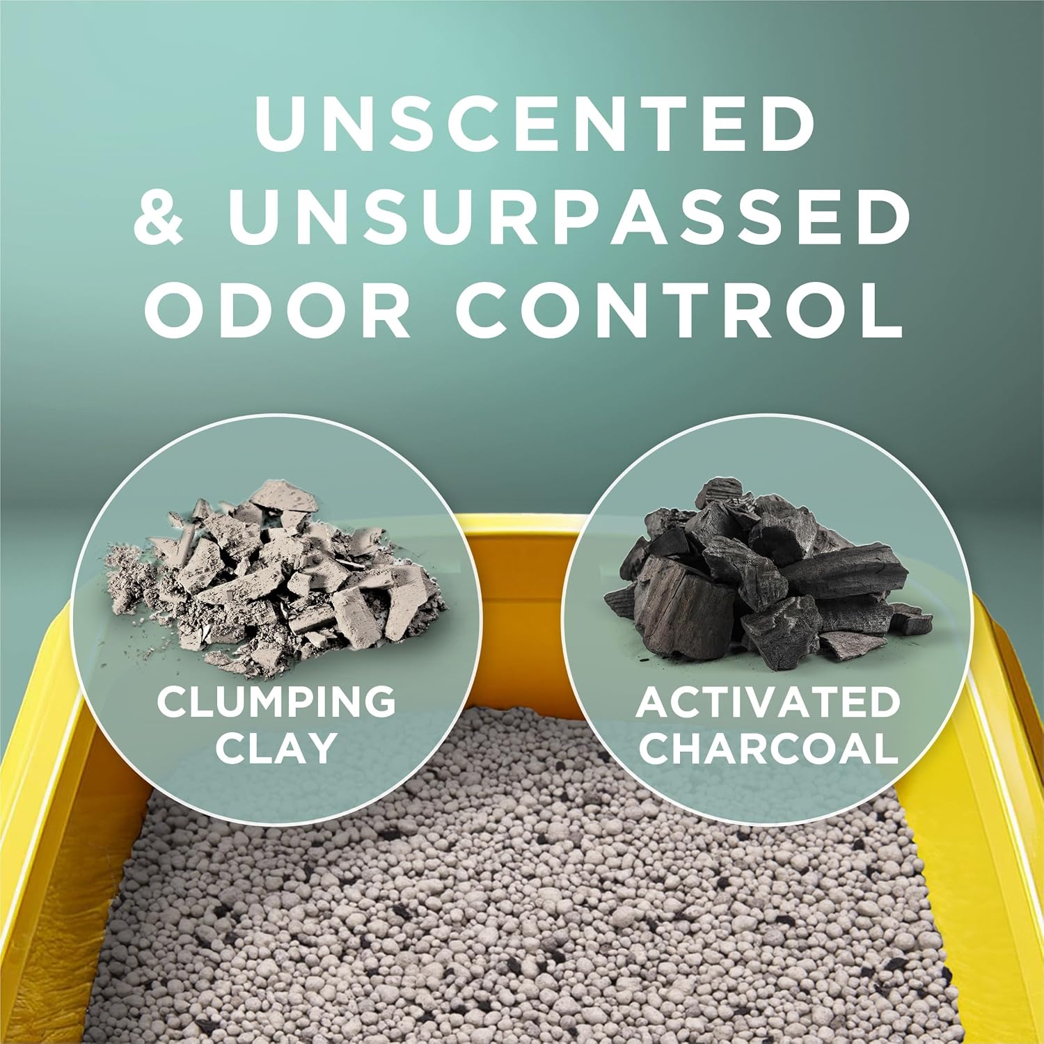 Purina Tidy Cats Free and Clean Unscented Clumping Cat Litter with Odor Control - 38 lb. Box