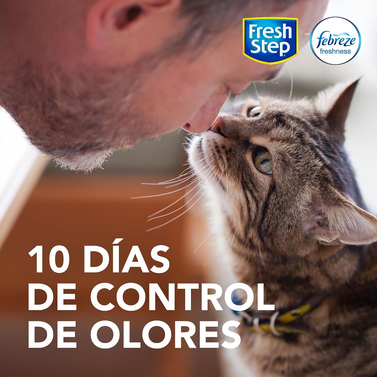 Fresh Step Odor Shield Multi Cat Clumping Cat Litter with Febreze Freshness, Low Dust, Odor Control with Ammonia Block Technology, Compatible in Automatic Litter Boxes, 14 lb.