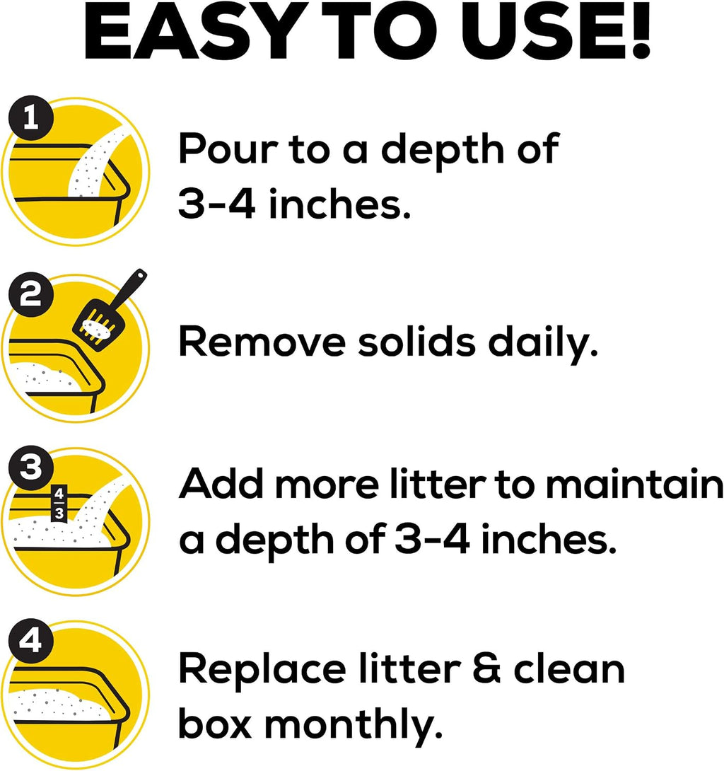 Purina Tidy Cats Free and Clean Unscented Clumping Cat Litter with Odor Control - 38 lb. Box